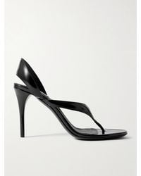 Alaïa - Leather Sandals - Lyst