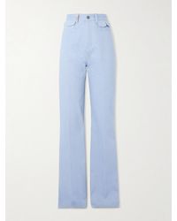 Chloé - High-Rise Straight-Leg Jeans - Lyst
