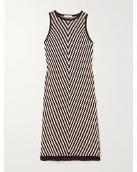 Max Mara - Eiffel Striped Linen, Cotton And Silk-Blend Tunic - Lyst