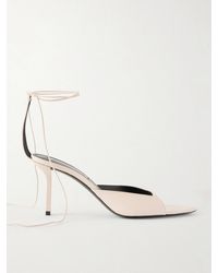 Victoria Beckham - Eliza Leather Sandals - Lyst