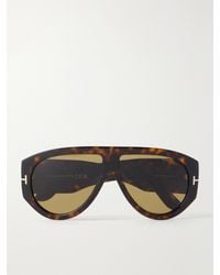 Tom Ford - Bronson D-Frame Acetate Sunglasses - Lyst
