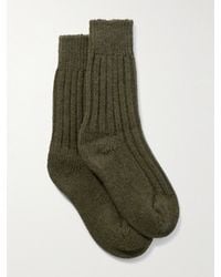 The Elder Statesman - Yosemite Socken Aus Geripptem Kaschmir - Lyst