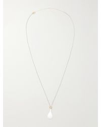 TOTEME - Drop Crystal-Embellished Necklace - Lyst