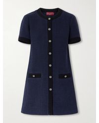 Gucci - Wool-Blend Bouclé Mini Dress - Lyst