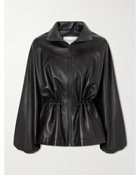 Givenchy - Gathered Leather Jacket - Lyst