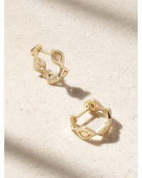 Sydney Evan - Evil Eye 14-Karat Earrings - Lyst