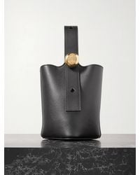 Loewe - Pebble Mini Leather Tote - Lyst