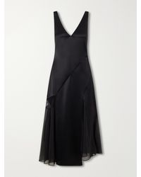 SIR. - Ingrid Chiffon Midi Dress - Lyst