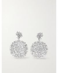 Suzanne Kalan - 18-Karat Diamond Earrings - Lyst