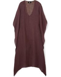 Su Paris Jilaci Kaftan Aus Einer Leinenmischung - Mehrfarbig