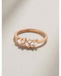 Suzanne Kalan - 18-Karat Rose Diamond Ring - Lyst
