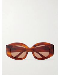 Matteau - Eclipse Round-Frame Acetate Sunglasses - Lyst