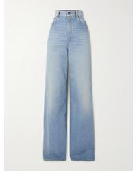 Chloé - High-Rise Wide-Leg Jeans - Lyst