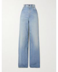 Chloé - Hoch Sitzende Jeans Mit Weitem Bein - Lyst