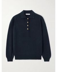 Blazé Milano - Highland Pullover Aus Einer Woll-Kaschmirmischung Mit Polokragen - Lyst