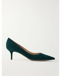 Gianvito Rossi - Gianvito 55 Suede Pumps - Lyst