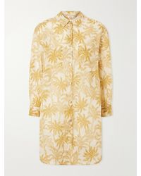 Eres - Exotisme Printed Cotton-Voile Shirt - Lyst