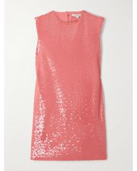 JW Anderson - Sequined Cotton-Jersey Mini Dress - Lyst