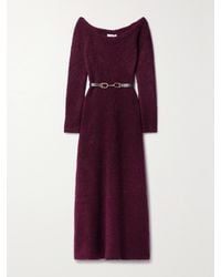 Gabriela Hearst - + Net Sustain Gertrude Belted Organic Cashmere And Silk-blend Bouclé Maxi Dress - Lyst