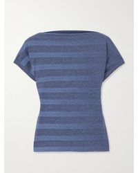 Our Legacy - Sailor Gestreiftes T-Shirt Aus Jersey Aus Einer Baumwollmischung - Lyst