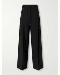 LIBEROWE - Mika Pleated Wool Straight-Leg Pants - Lyst