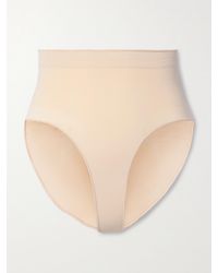 Skims - Culotte Galbante Taille Mi-Haute Seamless Sculpt, Sand - Lyst
