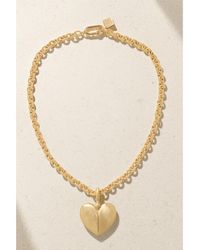 Lauren Rubinski - 14-Karat And Enamel Necklace - Lyst
