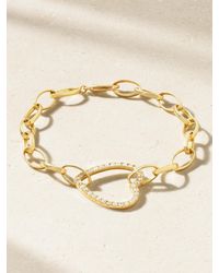 Jennifer Meyer - Edith Mittelgroßes Armband Aus 18 Karat Mit Diamanten - Lyst