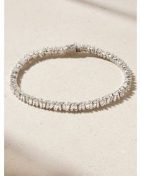 Suzanne Kalan - 18-Karat Diamond Tennis Bracelet - Lyst