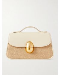 Neous - Phoenix Leather And Raffia Tote - Lyst