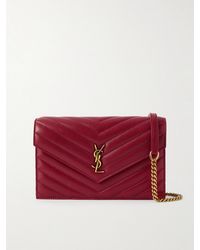 Saint Laurent - Cassandre Mini Matelassé Leather Shoulder Bag - Lyst