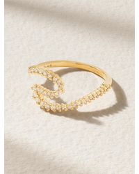 Yvonne Léon - Bague Vague Surf 18-Karat Diamond Ring - Lyst