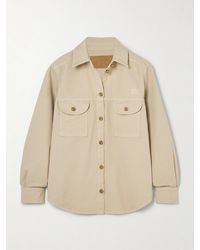 Blazé Milano - Nariida Berber Embroidered Denim Shirt - Lyst