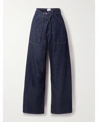 Citizens of Humanity - Ines Utility Crop Organic High-Rise Wide-Leg Jeans - Lyst