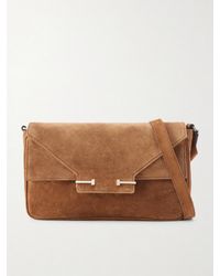 Tom Ford - Small Suede Shoulder Bag - Lyst