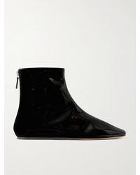 Le Monde Beryl - Luna Patent-Leather Ankle Boots - Lyst