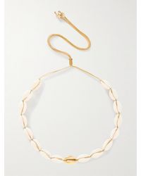 Tohum Design - Concha Puka-Plated Shell Necklace - Lyst