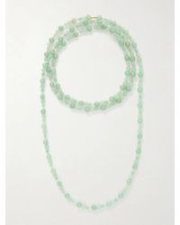 Jennifer Behr - Veda-Tone Aventurine Necklace - Lyst