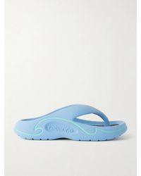 Rabanne - 3D Logo-Embossed Thong Sandals - Lyst