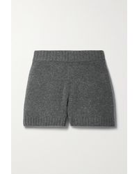 Rails Cashmere Clover Charcoal Shorts in Grey Grey Womens Clothing Shorts Mini shorts 