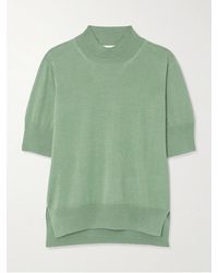 Jil Sander - Cashmere, Wool And Silk-Blend Sweater - Lyst