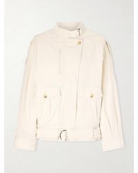 Isabel Marant - Isalya Belted Denim Jacket - Lyst