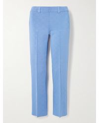 High Sport - Nsfw Jules Hose Mit Schmalem Bein Aus Kariertem Jacquard-Strick - Lyst