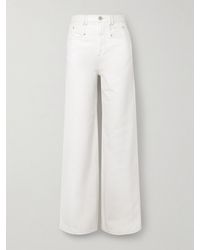 Isabel Marant - Lemony Hoch Sitzende Jeans Mit Weitem Bein - Lyst
