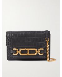 Tom Ford - Whitney Mini Croc-Effect Leather Shoulder Bag - Lyst