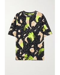Dries Van Noten Printed Cotton-jersey T-shirt - Multicolour