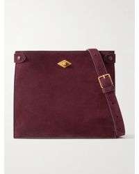 Metier - Stowaway Suede Shoulder Bag - Lyst