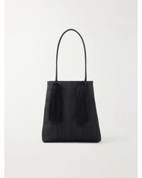 Le Sundial - Le Salon Tasseled Dupioni Clutch - Lyst