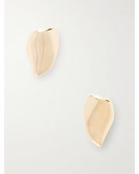 Bottega Veneta - Prisma-Plated Sterling Earrings - Lyst