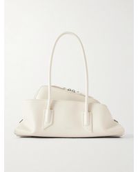 The Attico - La Passegiata Small Asymmetric Leather Shoulder Bag - Lyst